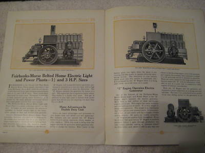Original 1926 fairbanks-morse light & power catalog