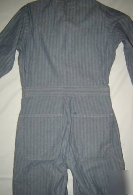 Red kap men's herringbone coveralls 36-regular
