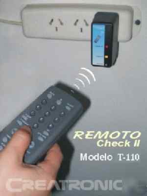 Remoto check ii remote control tester - remotocheck ii