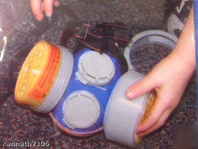Respirator replacement cartridges paint filters nip lot