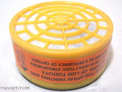 Respirator replacement cartridges paint filters nip lot