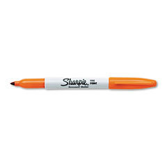 Sharpie permanent marker, fine point, orange, sold as 1