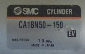 Smc CA1BN50-150 single clevis pneumatic cylinder CA2