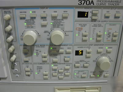 Sony / tektronix 370A programmable curve tracer nice 