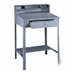 Tennsco corp open style DESK3412X39X5314 guage steelme