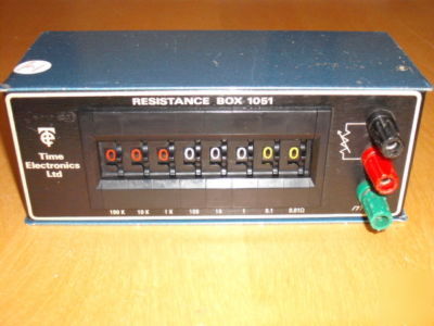 Time electronics - resistance box 1051