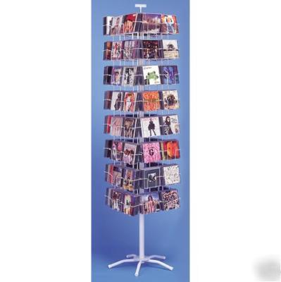 New 1 64 pocket cd floor spinner display rack