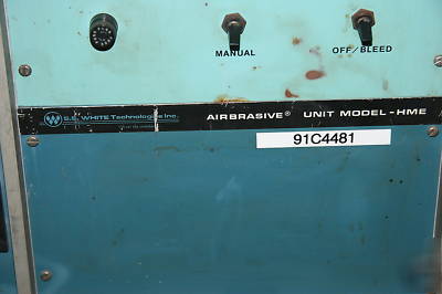 S.s. white airbrasive unit - model hme - series i