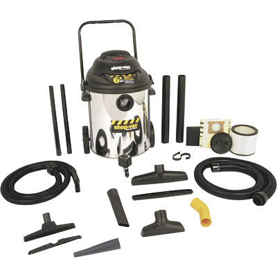 Shop-vac ultra pump vacuum stainless steel tank 14 gal