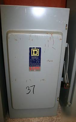 Square d H364 heavy duty safety switch 200 amps E1 seri