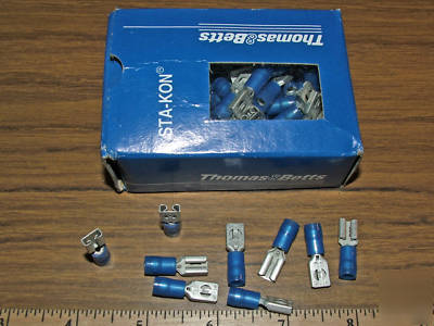 Stakon female connector 16-14 copper wire .25
