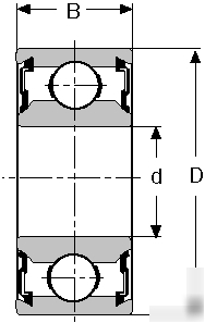 Tm-623/22C3 bosch 1-120-905-035 wai 10-62322-4 bearing