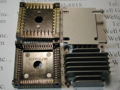 3M /textool 268-5401-51-1103J lcc socket 68PIN w heatsi