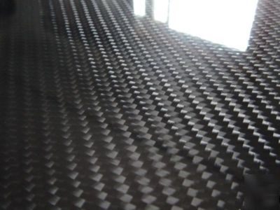 Carbon fiber panel - 2X2 twill weave - 48