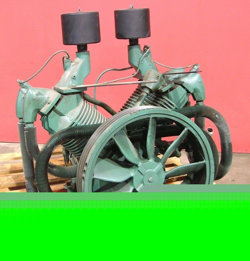 Champion 4-cyl air compressor v-twin configuration 