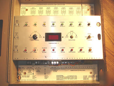 Cooling tower & pump control panel - system & alarming