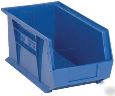 12 plastic stack hang storage bins containers 