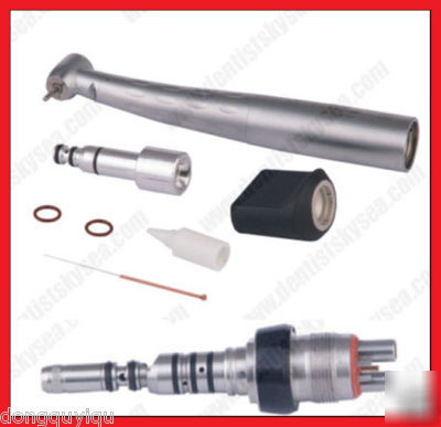 2 x dental fiber optic handpiece kavo GD6 with coupler