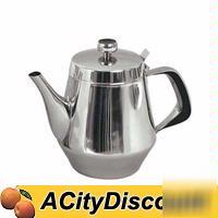 2DZ stainless steel 20OZ gooseneck teapots
