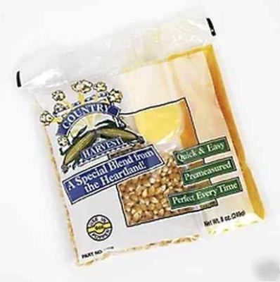48 popcorn salt pre-portion ready packs for 4OZ machine