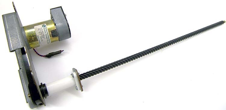 Buhler dc-motor worm gear ball screw actuator encoder