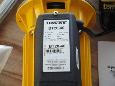 Davey pressure booster system.220/240V