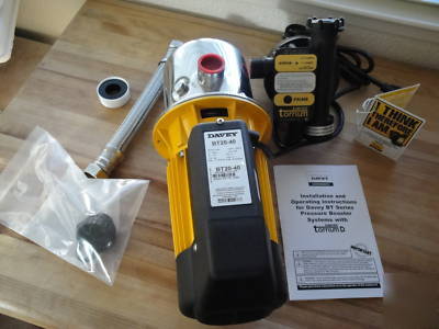 Davey pressure booster system.220/240V