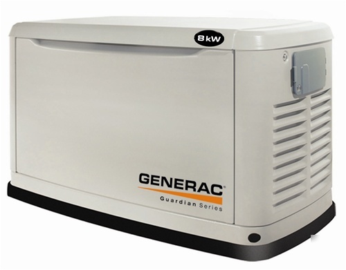 Generac guardian model 5518 8 kw generator