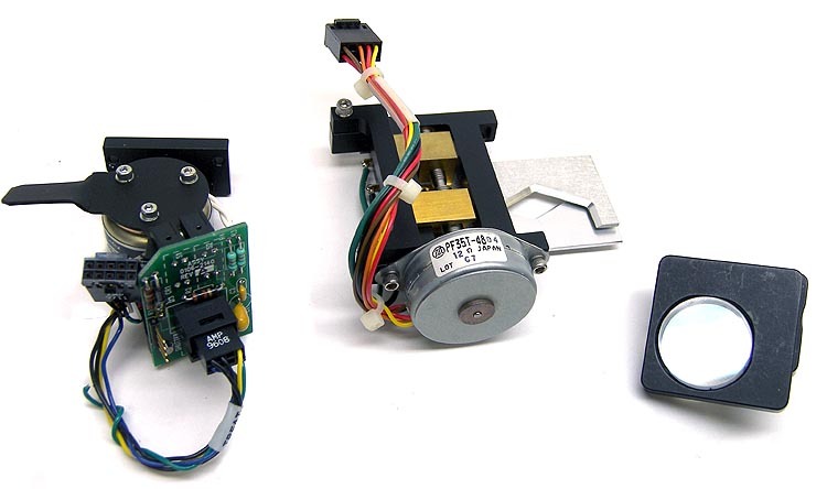 Gsi laser scanning actuator shutter mount laserscope