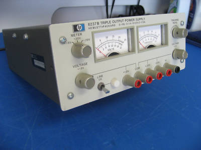 Hp model 6237B triple output power supply, 0-20V, 0-18V
