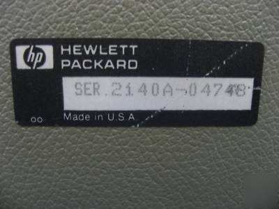 Hp model 6237B triple output power supply, 0-20V, 0-18V