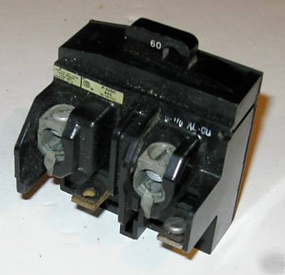 Ite pushmatic 2 pole 60A 60 amp breaker P4260