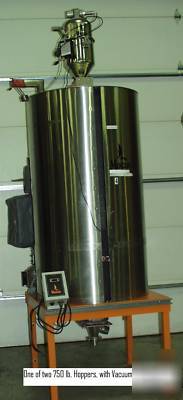 Motan MD800 conveying and drying system 460 cfm. 