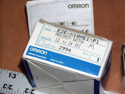 New omron E2E-X10ME1-M1 proximity switch 