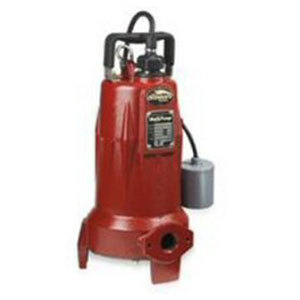 Omnivore liberty 2 hp grinder sewage pump w/float-230V