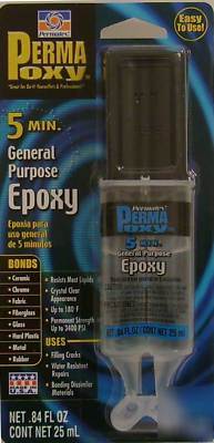 Permatex permapoxy 5 minute general purpose epoxy 1 pck