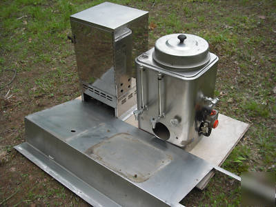 Pizza oven, coffee urn and counter top