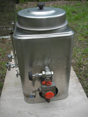 Pizza oven, coffee urn and counter top