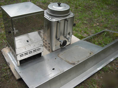 Pizza oven, coffee urn and counter top