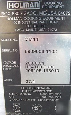 Holman MM14 14