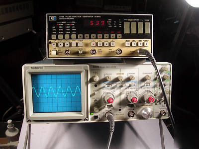 Hp / agilent 8116A pulse/function generator tested 