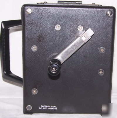 Jfc electronics usa crank ohm meter excellent w/ case