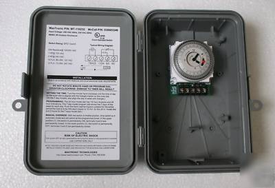 Mccall kolpak 24 hour timer 120VAC