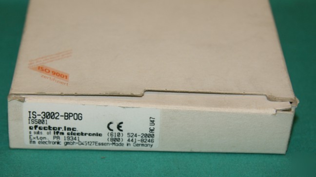 New ifm efector is-3002-bpog IS5001 proximity switch * *