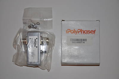 New polyphaser 092-0820T-a tta application 