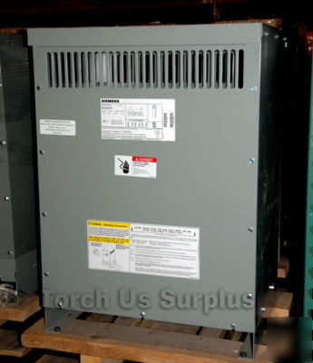 New siemens 30KVA tranformer 480V-208/120V 3F3Y030FTP1
