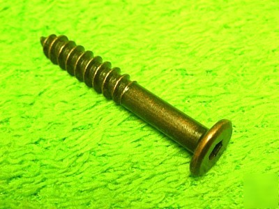 100 furniture jcbw joint connector bolt wood screw 1/4