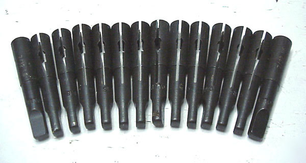 14 collis 7/32 H6 morse taper split sleeve bit holders