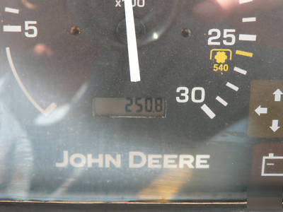 2007 jd 110 tractor, loader, backhole excellent cond 