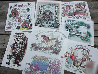 50 heat transfers, flowers, rabbit, quilted , nice